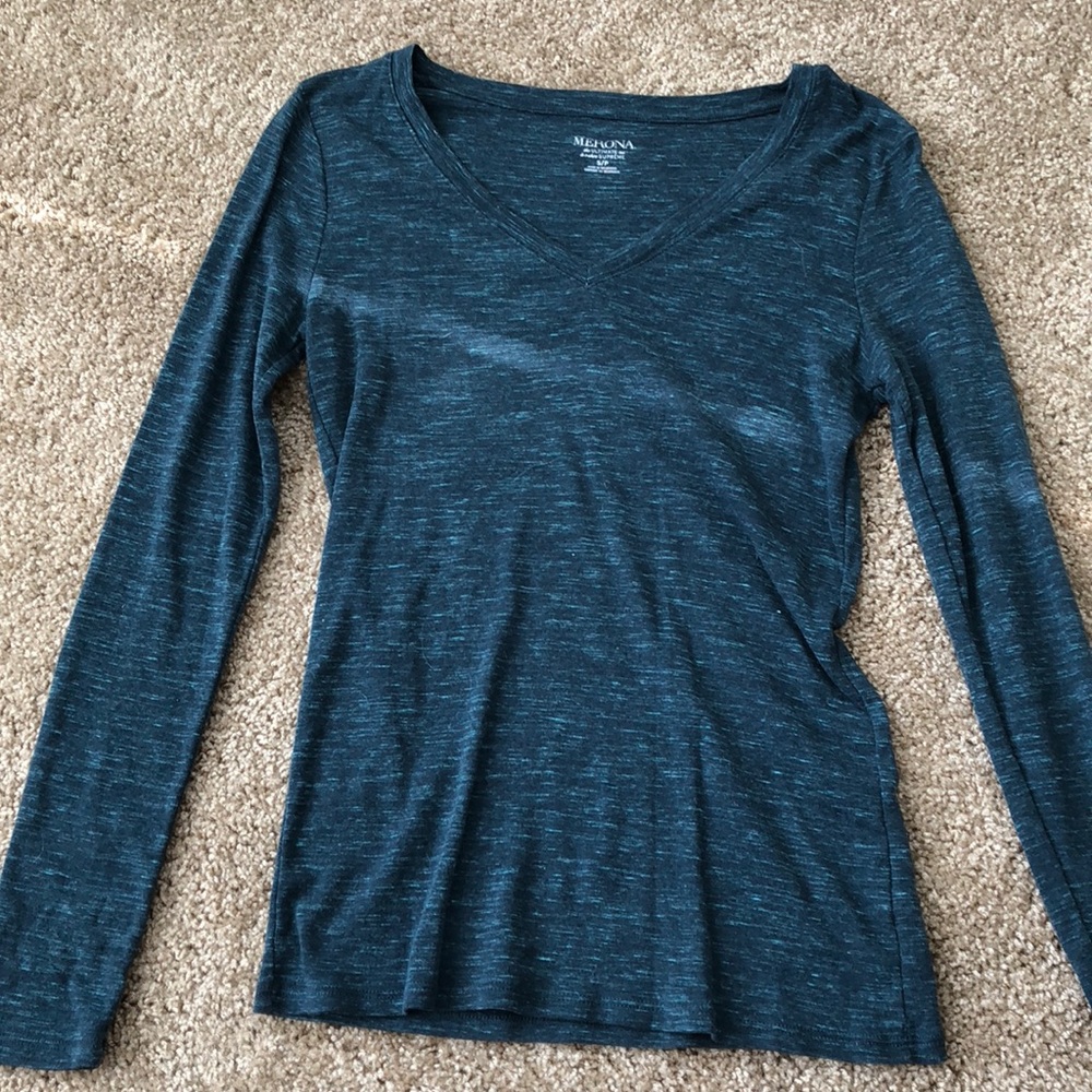 Target long sleeve fitted tee